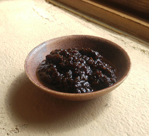 Black Pepper Sauce in a small dish